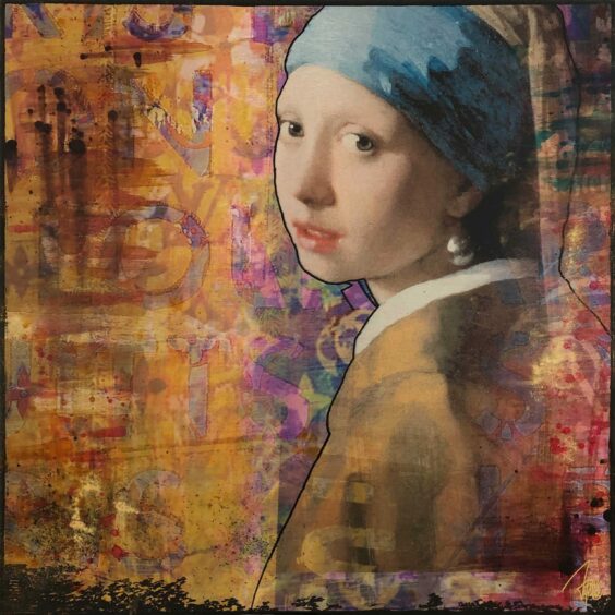 LV Vermeer Mädchen mit Perlenohrring