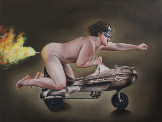 Atomic missile