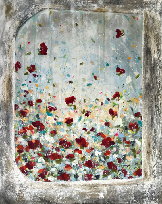 Poppy mirror