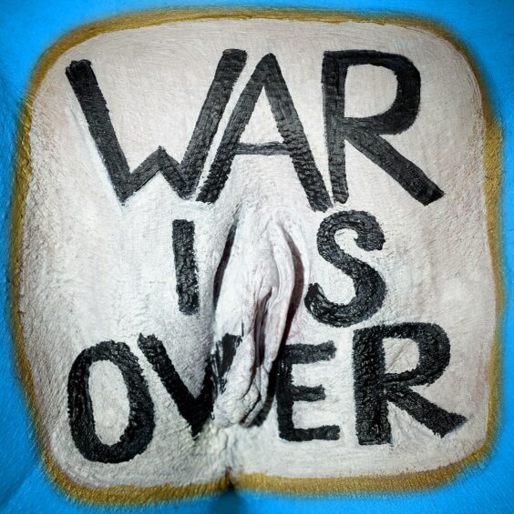 War is over - pink