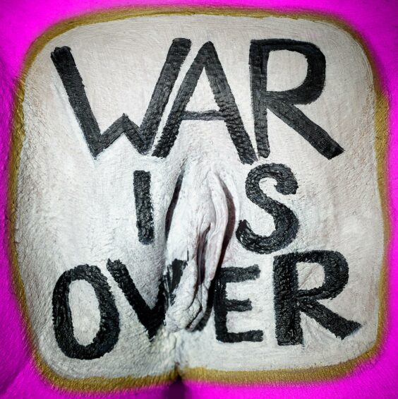 War is over - pink