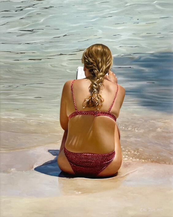 At the beach