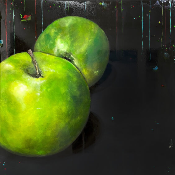 Grüne Äpfel