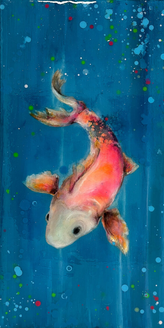 Pink Koi