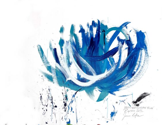 Mediterranean blue