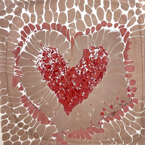 Sprinkling heart